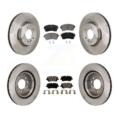 Disc Brake Rotors And Ceramic Pads Front Rear Kit For Land Rover Discovery Range