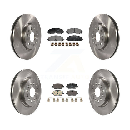 Brake Rotors Ceramic Pad Front Rear Kit For Chevrolet Traverse Blazer GMC Acadia
