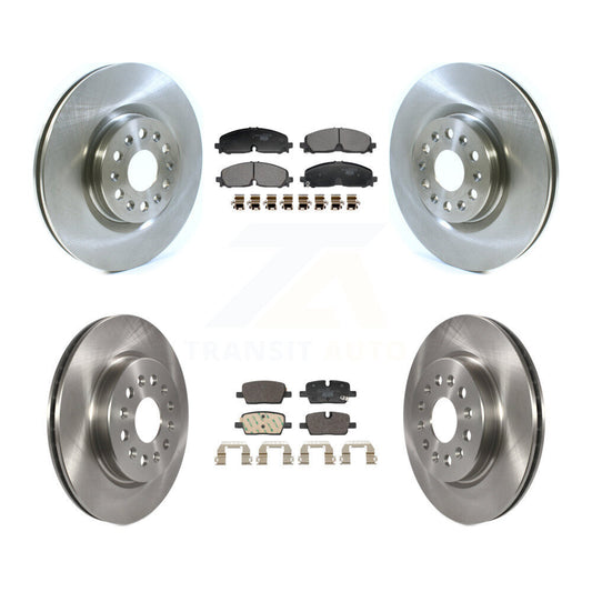 Brake Rotor & Ceramic Pad Front Rear Kit For 2021 Cadillac XT5 Buick Enclave XT6