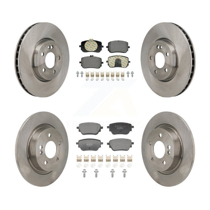 Disc Brake Rotors And Ceramic Pads Front Rear Kit For Mercedes-Benz A220 CLA250