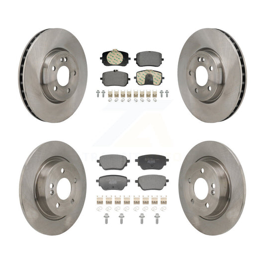 Disc Brake Rotors And Ceramic Pads Front Rear Kit For Mercedes-Benz A220 CLA250