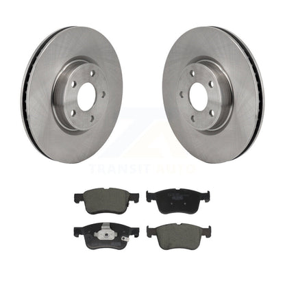 Brake Rotor & Ceramic Pad Front Kit For Ford Escape Bronco Sport Lincoln Corsair