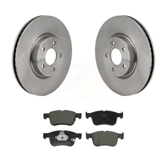 Brake Rotor & Ceramic Pad Front Kit For Ford Escape Bronco Sport Lincoln Corsair