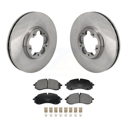 Brake Rotor And Ceramic Pad Front Kit For Ford Transit-250 Transit-350 E-Transit