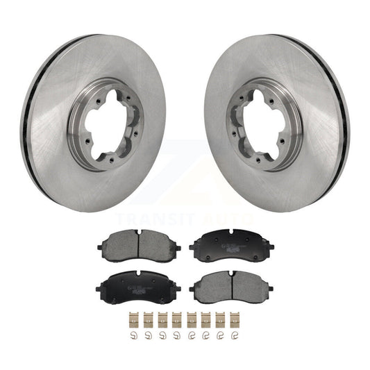 Brake Rotor And Ceramic Pad Front Kit For Ford Transit-250 Transit-350 E-Transit