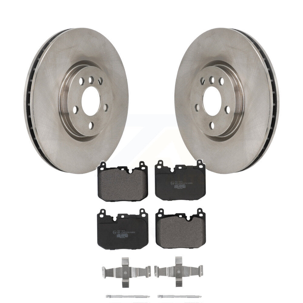 Disc Brake Rotors And Ceramic Pads Front Kit For Mini Cooper Countryman Clubman