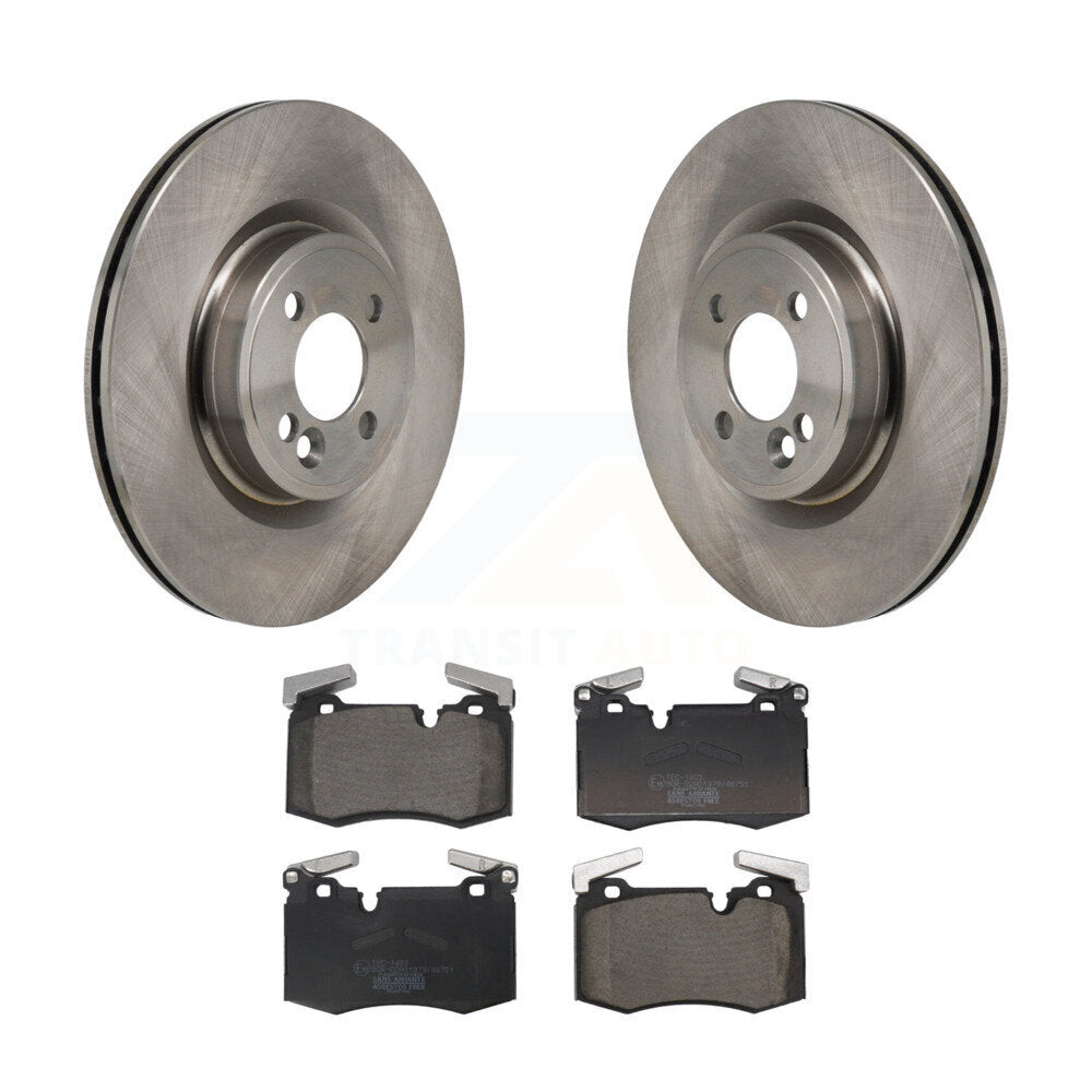Disc Brake Rotors And Ceramic Pads Front Kit For Mini Cooper