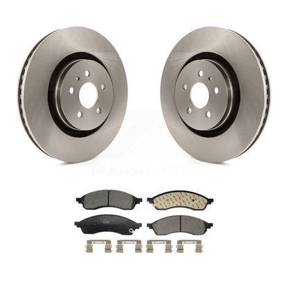 Disc Brake Rotors And Ceramic Pads Front Kit For Lincoln Nautilus