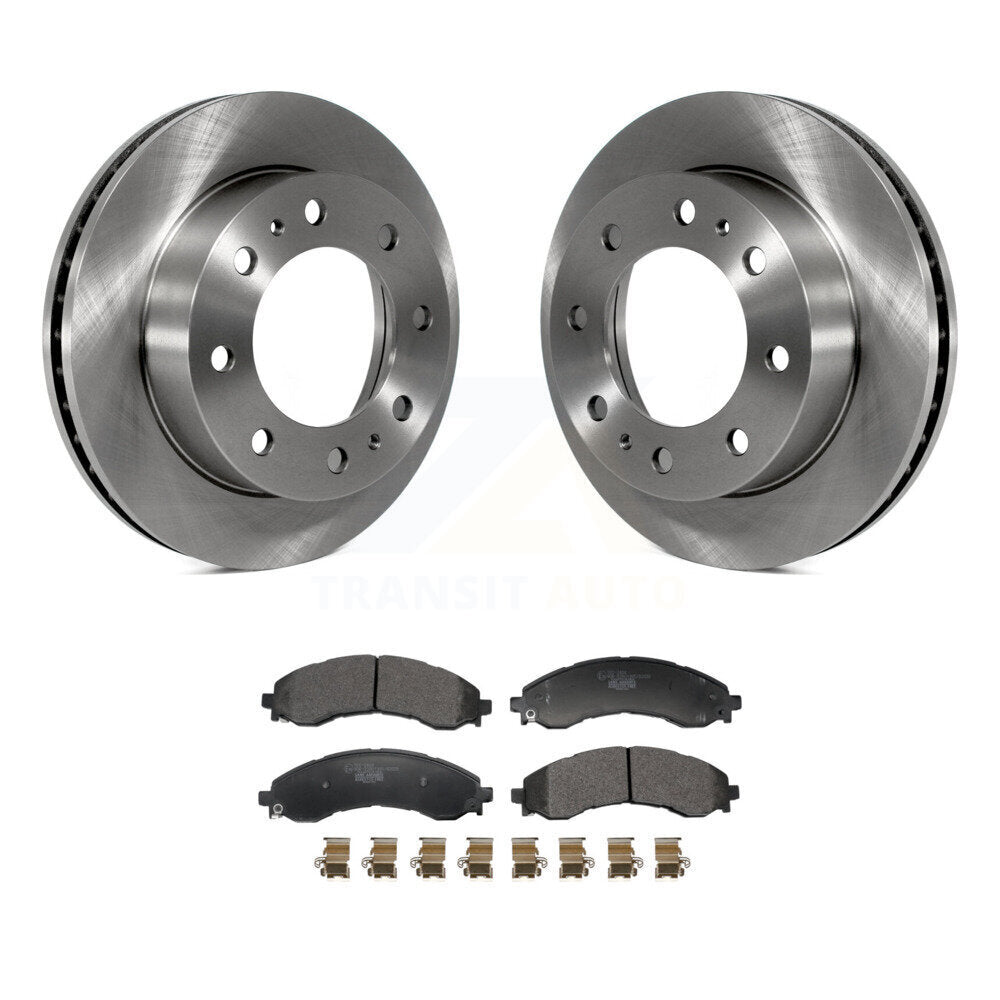 Brake Rotor And Ceramic Pad Front Kit For GMC Chevrolet Savana 2500 Express 3500