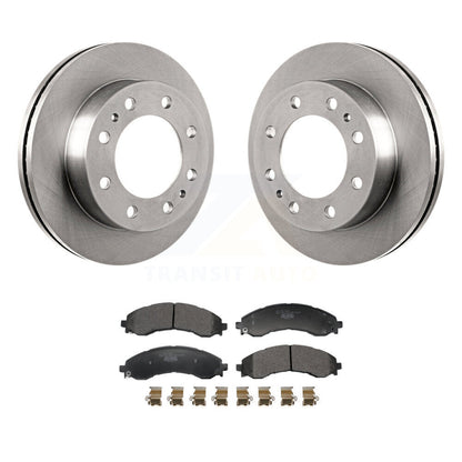 Brake Rotor And Ceramic Pad Front Kit For GMC Savana 3500 Chevrolet Express 4500