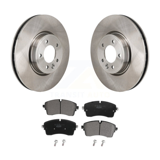 Brake Rotor & Ceramic Pad Front Kit For Land Rover Discovery Range DIESEL engine