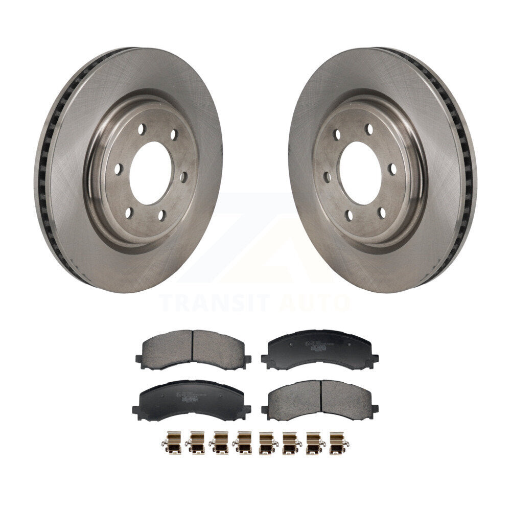 Disc Brake Rotors Ceramic Pad Front Kit For Ford F-150 Bronco Expedition Lincoln