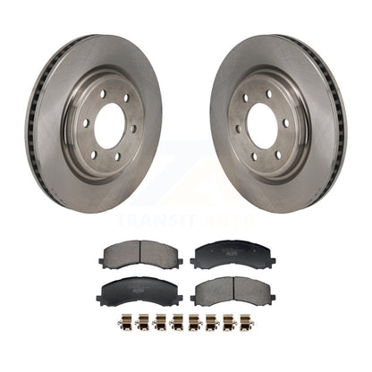 Disc Brake Rotors Ceramic Pad Front Kit For Ford F-150 Bronco Expedition Lincoln