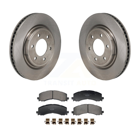 Disc Brake Rotors Ceramic Pad Front Kit For Ford F-150 Bronco Expedition Lincoln