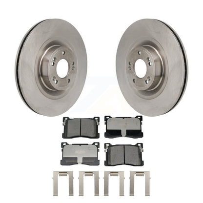 Disc Brake Rotors And Ceramic Pads Front Kit For Hyundai Equus Kia K900