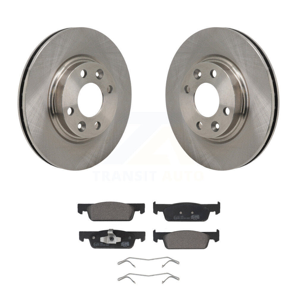 Disc Brake Rotors And Ceramic Pads Front Kit For Smart Fortwo EQ fortwo