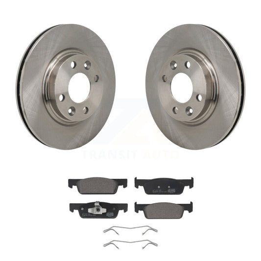 Disc Brake Rotors And Ceramic Pads Front Kit For Smart Fortwo EQ fortwo