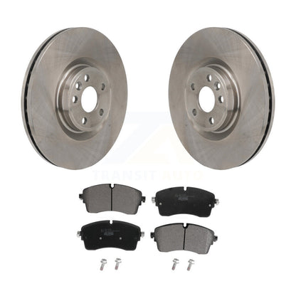 Disc Brake Rotor Ceramic Pad Front Kit For Land Rover Range Evoque Jaguar E-Pace