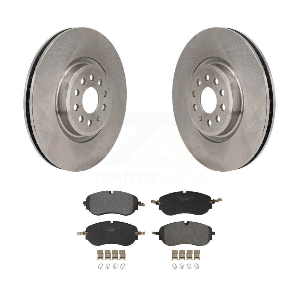 Brake Rotor & Ceramic Pad Front Kit For Volkswagen ID.4 Audi Q4 e-tron Sportback