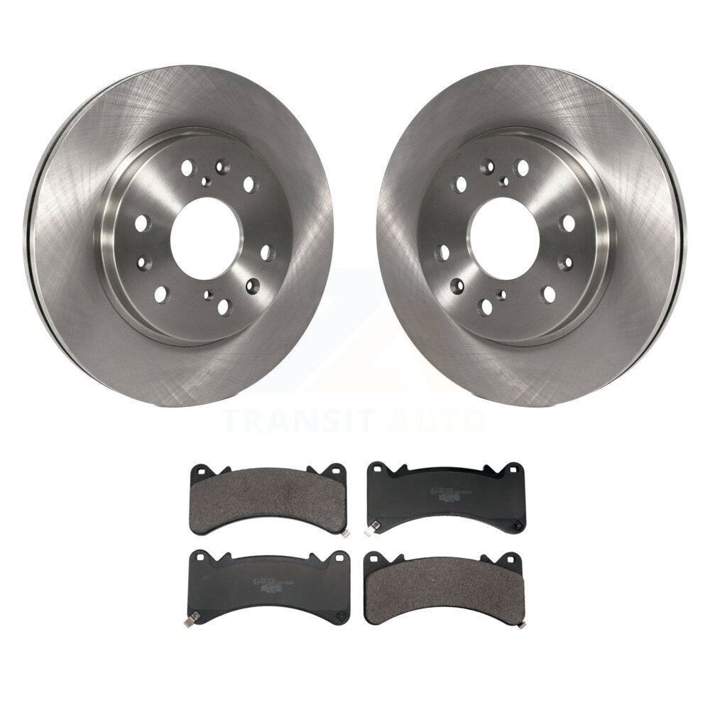 Brake Rotors Ceramic Pad Front Kit For GMC Sierra 1500 Chevrolet Silverado Yukon