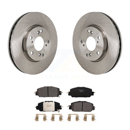 Disc Brake Rotors And Ceramic Pads Front Kit For 2017-2021 Honda Clarity