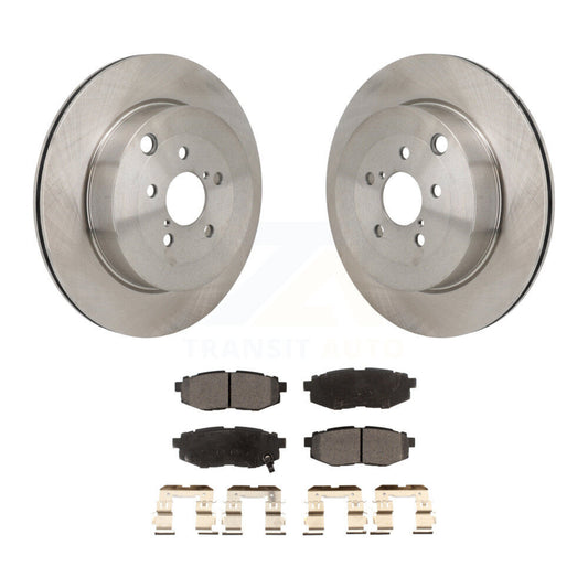 Brake Rotor And Ceramic Pad Rear Kit For Subaru BRZ Toyota 86 With Brembo Brakes