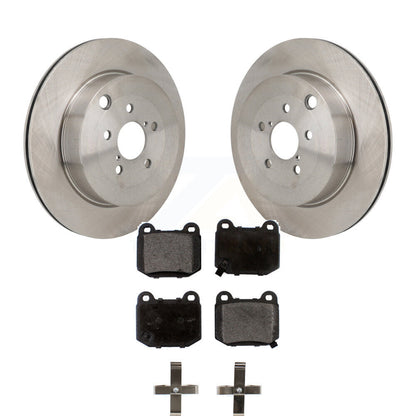 Brake Rotor And Ceramic Pad Rear Kit For Subaru BRZ Toyota 86 With Brembo Brakes