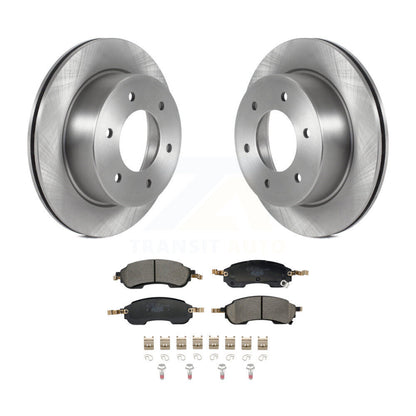 Disc Brake Rotors And Ceramic Pads Rear Kit For Ford Bronco
