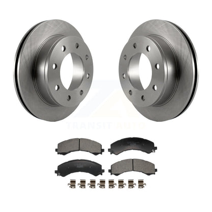 Brake Rotor Ceramic Pad Rear Kit For 2021-2024 GMC Savana 2500 Chevrolet Express