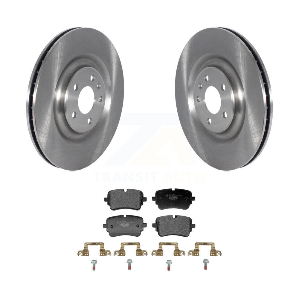 Brake Rotor Ceramic Pad Rear Kit For Audi Q7 Q8 e-tron Quattro SQ8 Sportback SQ7