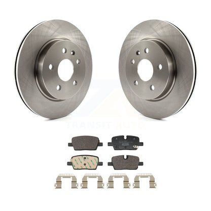 Disc Brake Rotors And Ceramic Pads Rear Kit For Cadillac CT5