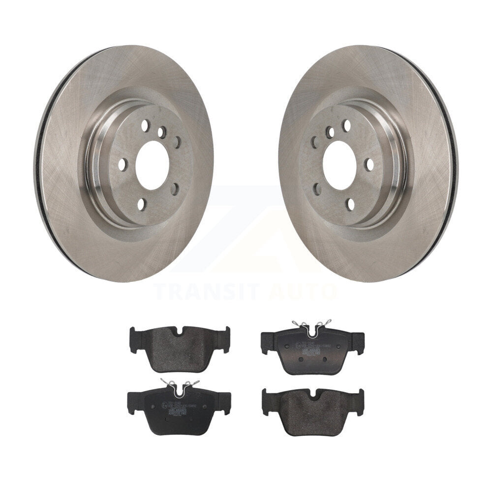 Brake Rotors Ceramic Pad Rear Kit For Mini Cooper Countryman BMW X2 M235i xDrive