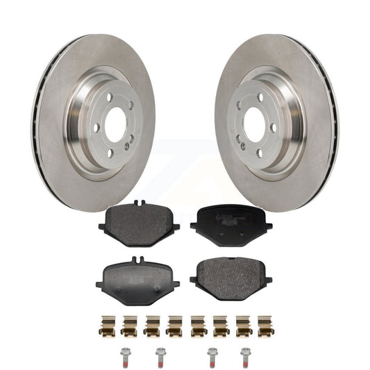Disc Brake Rotors And Ceramic Pads Rear Kit For Mercedes-Benz GLE63 AMG S