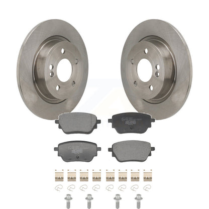 Disc Brake Rotors And Ceramic Pads Rear Kit For Mercedes-Benz A220 CLA250