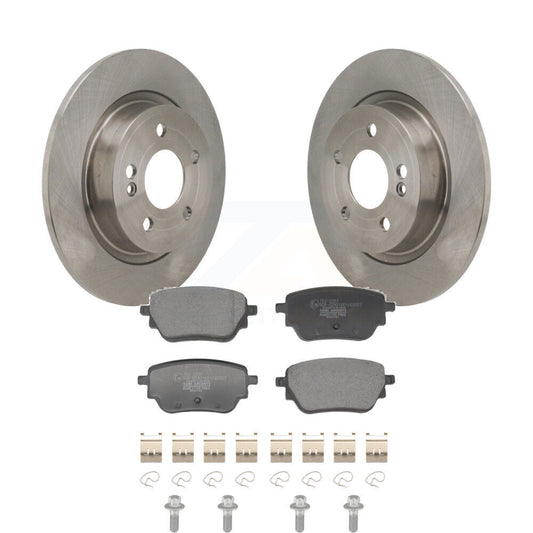 Disc Brake Rotors And Ceramic Pads Rear Kit For Mercedes-Benz A220 CLA250