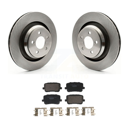 Disc Brake Rotors And Ceramic Pads Rear Kit For Dodge Charger