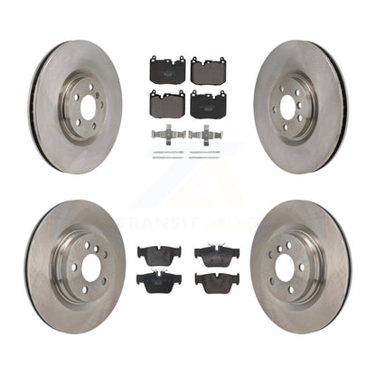 Disc Brake Rotor Ceramic Pad Front Rear Kit (6Pc) For BMW X2 Mini Cooper Clubman