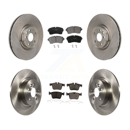 Disc Brake Rotors And Ceramic Pads Front Rear Kit For Land Rover Range Evoque