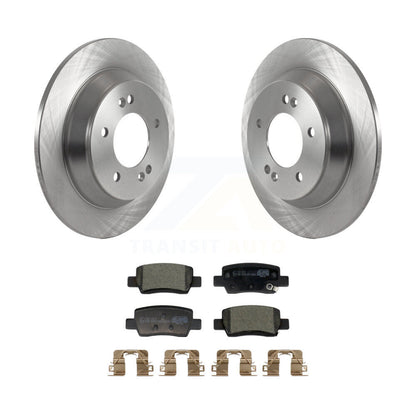 Disc Brake Rotor Ceramic Pad Rear Kit For Kia Seltos With Electric Parking