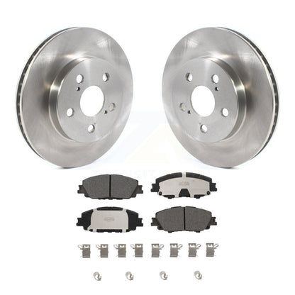 Disc Brake Rotors And Ceramic Pads Front Kit For Toyota Corolla