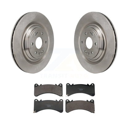 Brake Rotors Ceramic Pad Front Kit For GMC Sierra 1500 Chevrolet Silverado Tahoe