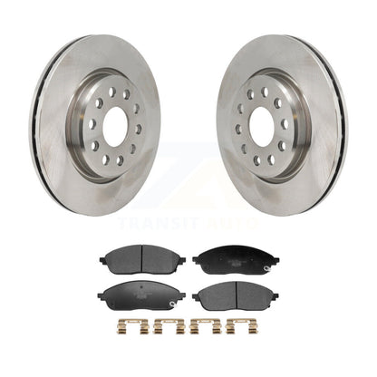 Disc Brake Rotors And Ceramic Pads Front Kit For Jeep Grand Cherokee L