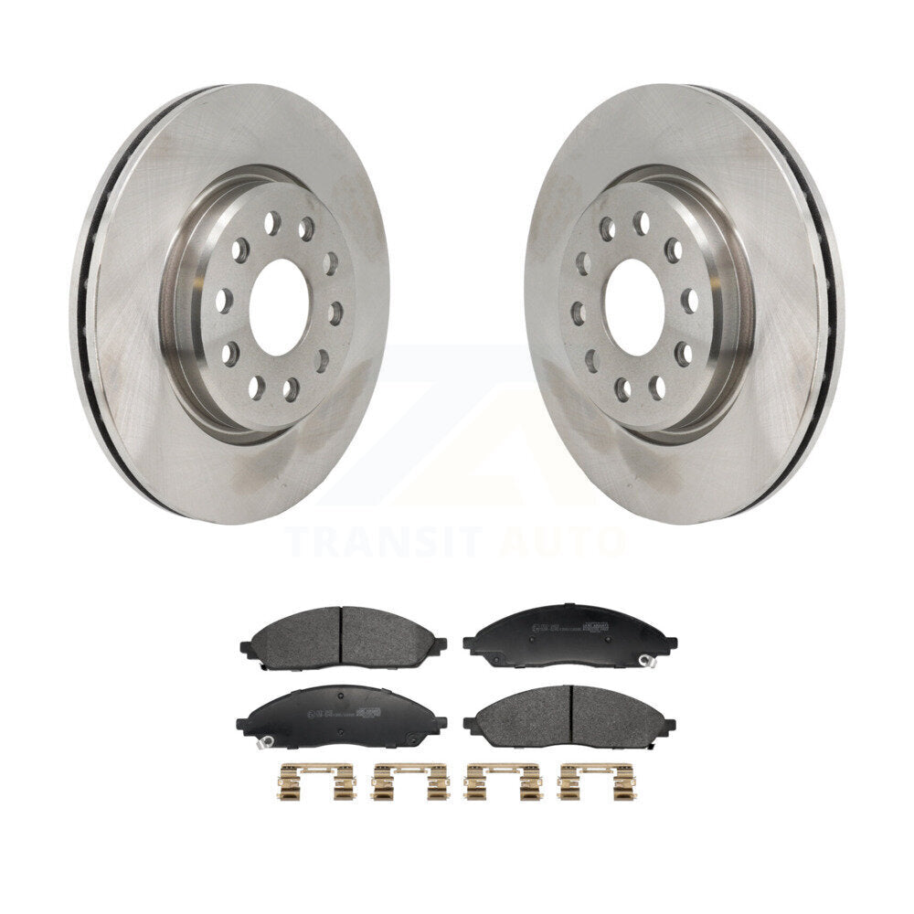 Disc Brake Rotors And Ceramic Pads Front Kit For Jeep Grand Cherokee