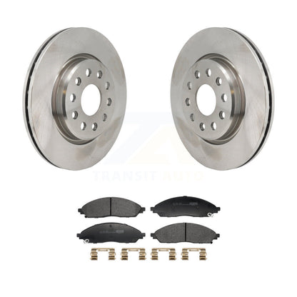 Disc Brake Rotors And Ceramic Pads Front Kit For Jeep Grand Cherokee