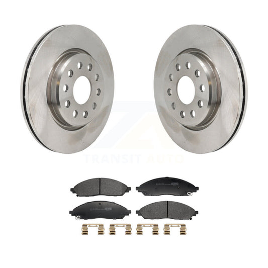 Disc Brake Rotors And Ceramic Pads Front Kit For Jeep Grand Cherokee