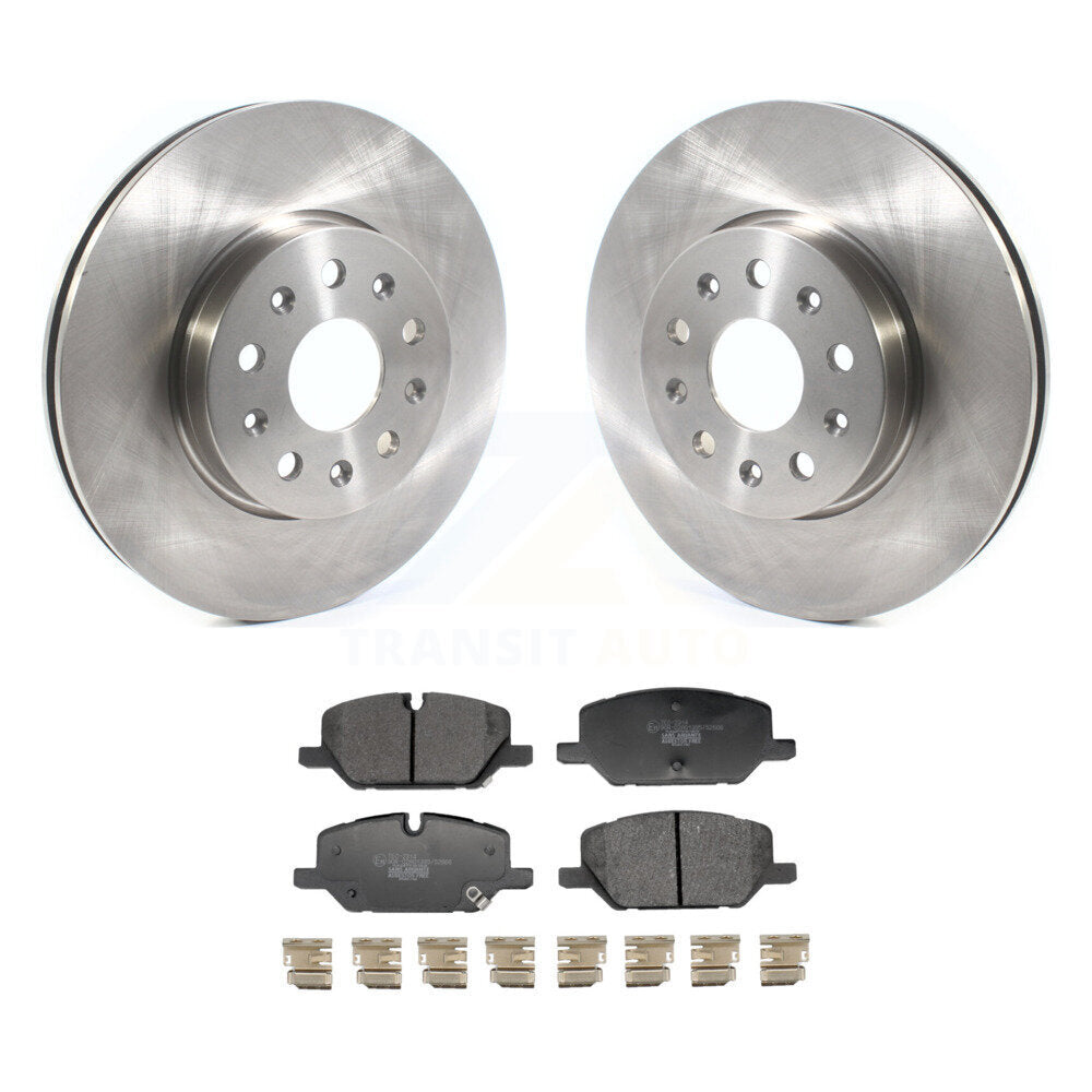 Disc Brake Rotors And Ceramic Pads Front Kit For 2021 Chevrolet Camaro LT