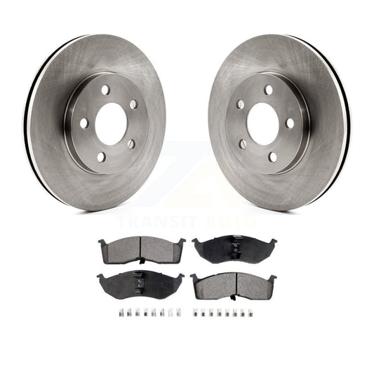 Disc Brake Rotor & Ceramic Pad Front Kit For Neon Dodge Chrysler Plymouth SX 2.0