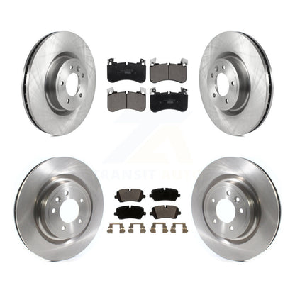 Disc Brake Rotors And Ceramic Pads Front Rear Kit For Land Rover Discovery