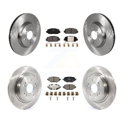 Disc Brake Rotors And Ceramic Pads Front Rear Kit For 2023 Honda HR-V