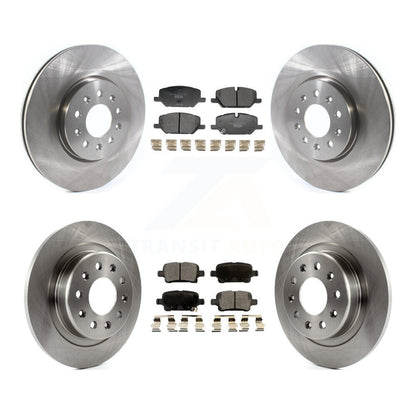 Disc Brake Rotors And Ceramic Pad Front Rear Kit For 2020 Chevrolet Equinox 2.0L
